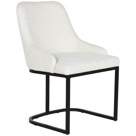 Silla Metal Poliester 54X61X82,5 Blanco (1/5)