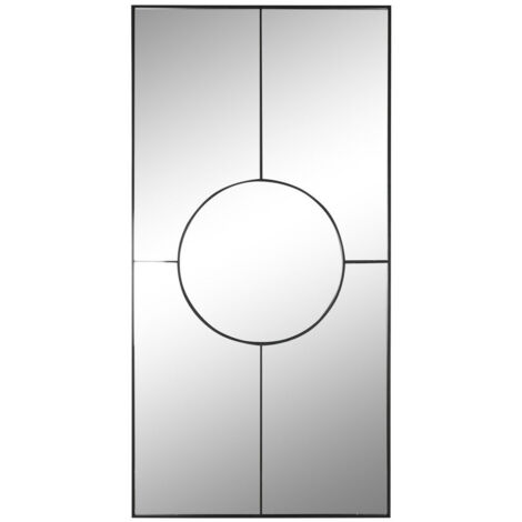 Espejo Hierro Cristal 90X2X180 Negro (1/4)