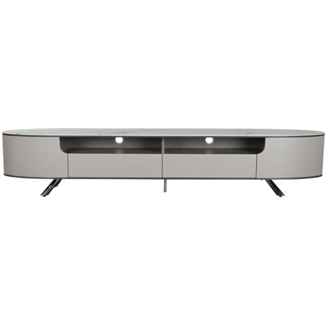 Mueble Tv Marmol Acero 220X42X41,5 (1/5)