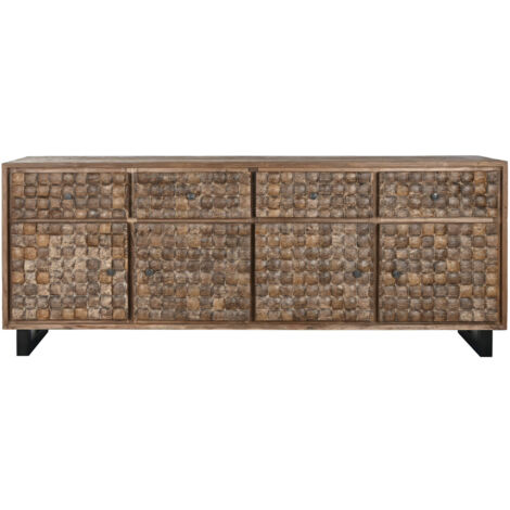 Buffet Teca Reciclada Coco 200X45X80 4 Puert 4 Caj (1/5)