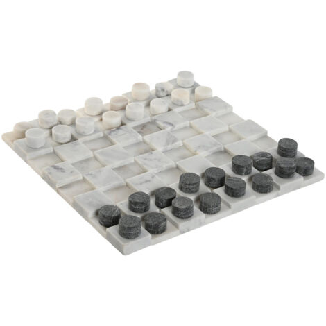 Juego Piedra 30X30X3 Damas Blanco (1/4)
