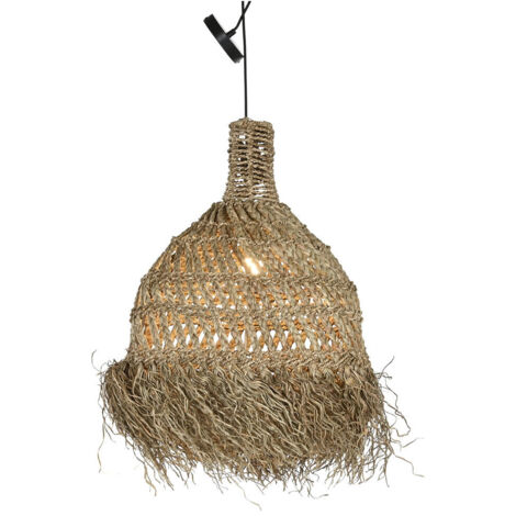 Lampara Techo Fibras Naturales 52X58X77 (1/5)