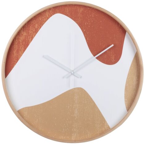 Reloj Pared Metal Natural 60X4,5X60 Cm (1/2)