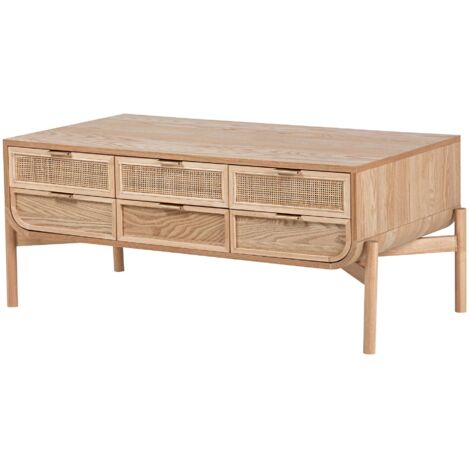 Mesa Centro Mdf Marron 110X56X45 Cm (1/2)
