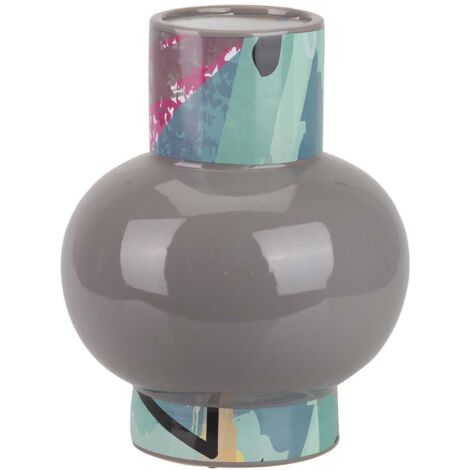 Jarron Ceramica Degradado 28X28X36 Cm