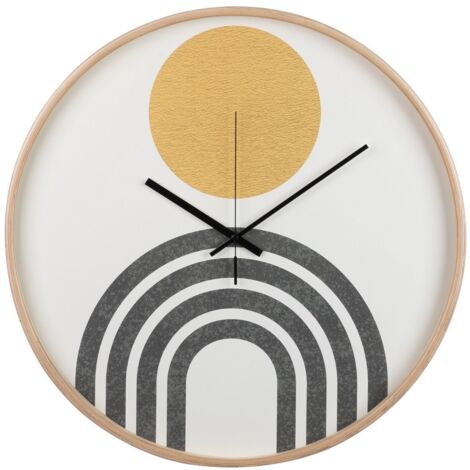Reloj Pared Metal Natural 60X4,5X60 Cm (1/2)
