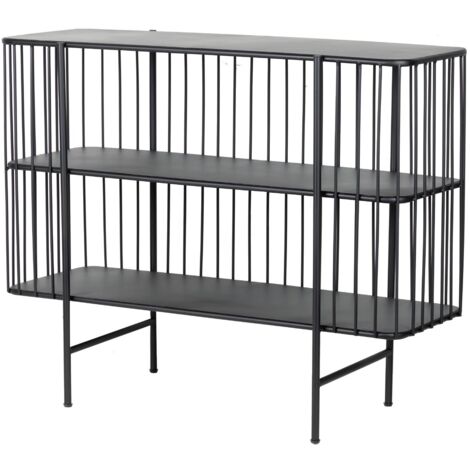 Consola Metal Negro 100X35X80 Cm (1/2)