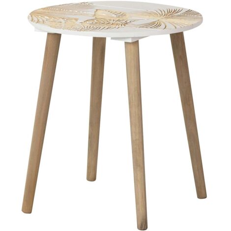 Mesa Auxiliar Madera Talla 45X45X50 Cm (1/2)