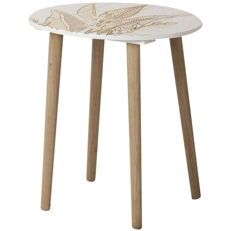 Mesa Auxiliar Madera Talla 45X45X50 Cm (1/2)