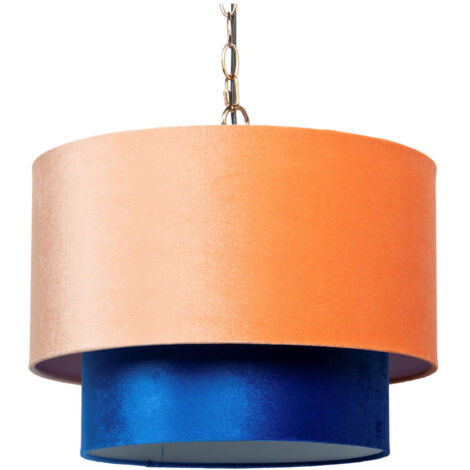 Lampara De Techo Metal-Poliester 45X45X149 Cm (1/5)