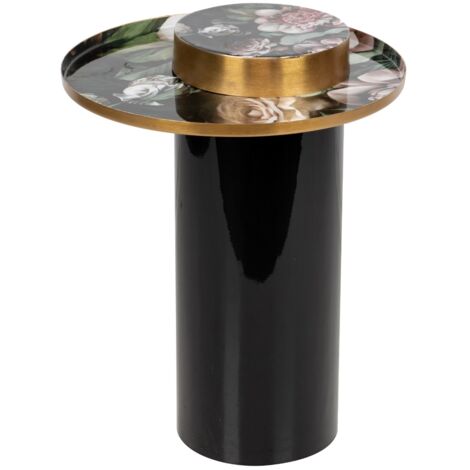 Mesa Auxiliar Metal Negro 41X41X54 Cm (1/2)