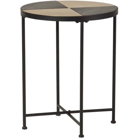 Mesa Auxiliar Metal Dorado 40X40X50 Cm (1/2)