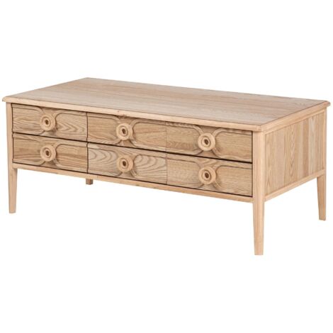 Mesa De Centro Mdf Marron 110X56X45Cm (1/2)
