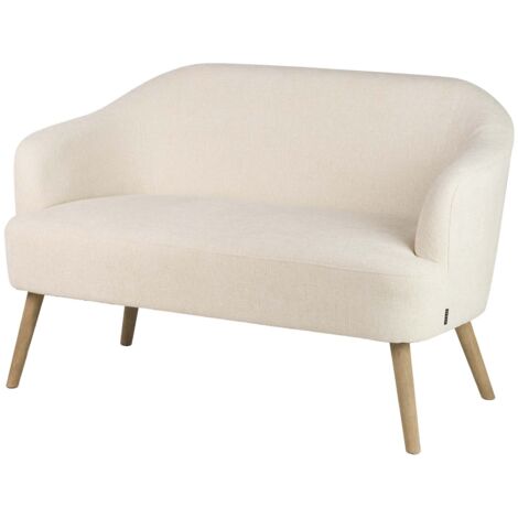 Sofa Chenilla Beige 131X72X79 Cm (1/2)