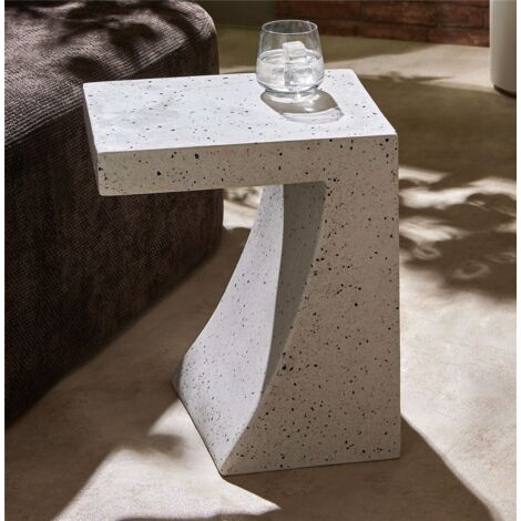 Mesa Aux. Geometric Imit. Terrazo 44 Cms. 36X30X44 Cms (1/3)