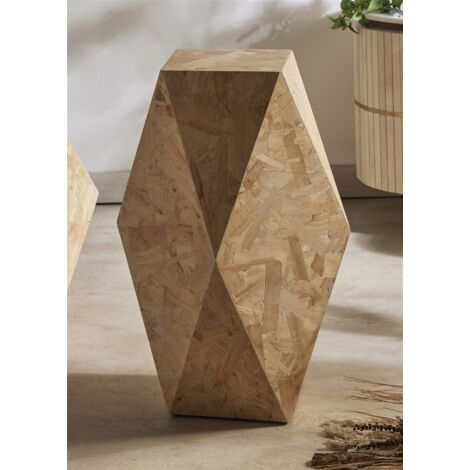 Mesa Aux. Geometrica 34X34X60 Cms. 34Dx60 Cms (1/3)