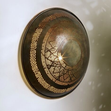 Aplique Dagmar Circular Cobre Env. Y Oro 42D Cms. 42Dx12 Cms (1/3)
