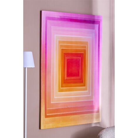 Oleografia Alto Brillo Tonos Rosados 80X120 Cms. 80X3X120 Cms (1/3)