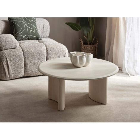 Mesa De Centro Tellus Mango 80Dx35 Cms. 80X80X35 Cms (1/3)