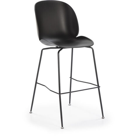 Taburete 51X59X103 Metal Negro/Abs Negro (1/4)