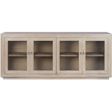 Buffet Olmo Macizo Cristal 200X44X85 Natural (1/5)
