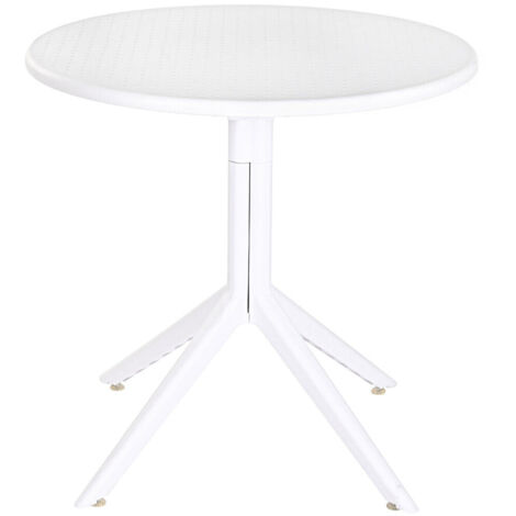 Mesa Metal Pp 80X80X75 Reciclado Blanco (1/5)