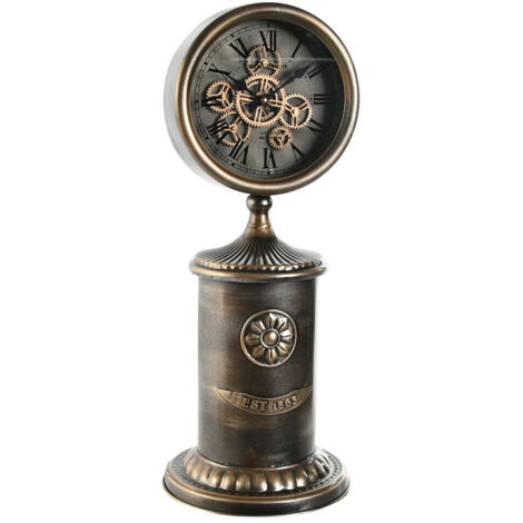 Reloj Sobremesa Hierro 21X21X51,5 Movimiento (1/3)