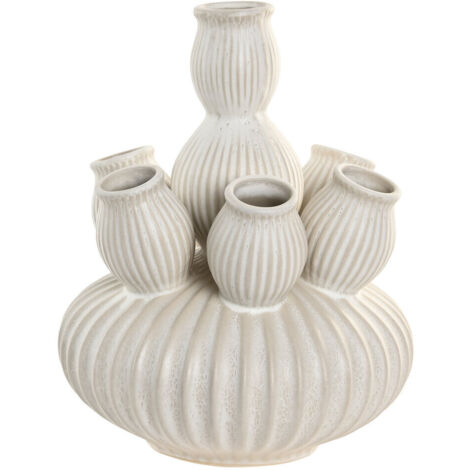 Jarron Ceramica 28X28X35 Crema (1/3)