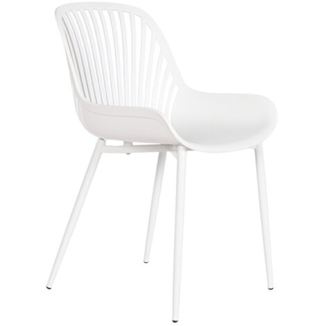 Silla Metal Pp 50X51,5X81 Blanco (1/5)