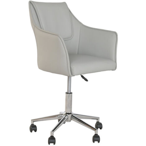 Silla Pu Metal 59X59X83 95 Ruedas Gris (1/5)