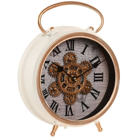 Reloj Sobremesa Metal Cristal 23,5X8X30 Movimiento (1/4)