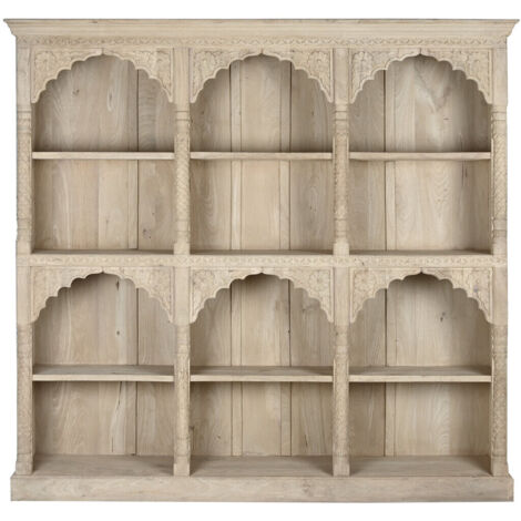 Estanteria Madera 204X38X196 Tallada A Mano (1/5)