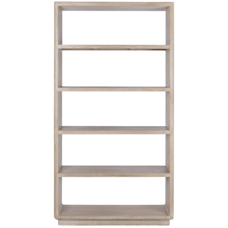 Estanteria Olmo Macizo 110X40X210 Natural (1/5)