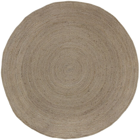 Alfombra De Yute Natural 150 Cm Diámetro (1/3)