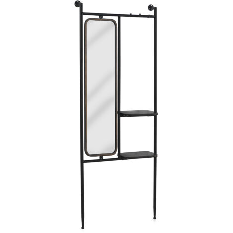 Estanteria De Pared Con Estructura De Metal (1/4)