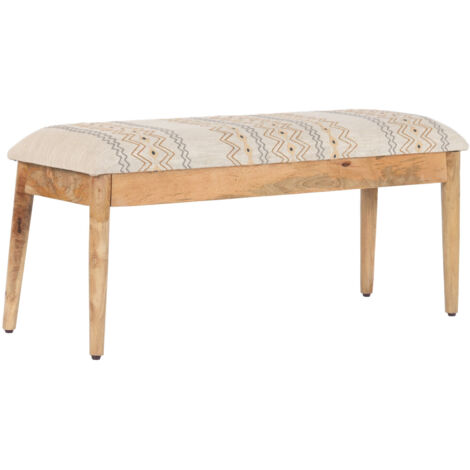 Descalzadora Algodon Mango 113X35X45 Ikat Bordado (1/5)