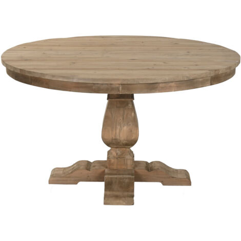 Mesa Redonda Comedor Madera Reciclada 140X140X76 (1/5)
