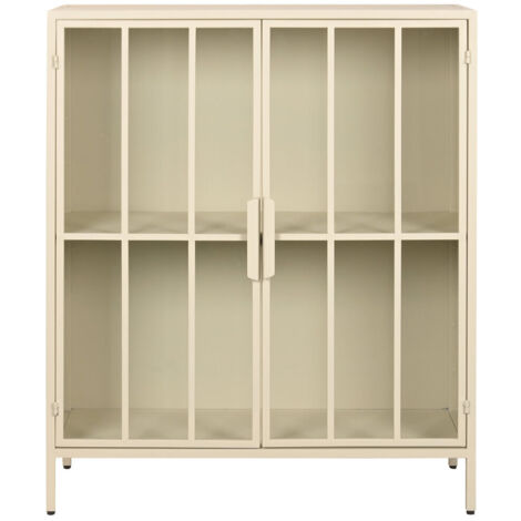 Aparador Metal 85X37X100 2 Puertas 1 Estante (1/5)