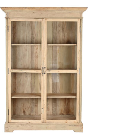 Vitrina Madera Reciclada 130X55X209 154,00 Natural