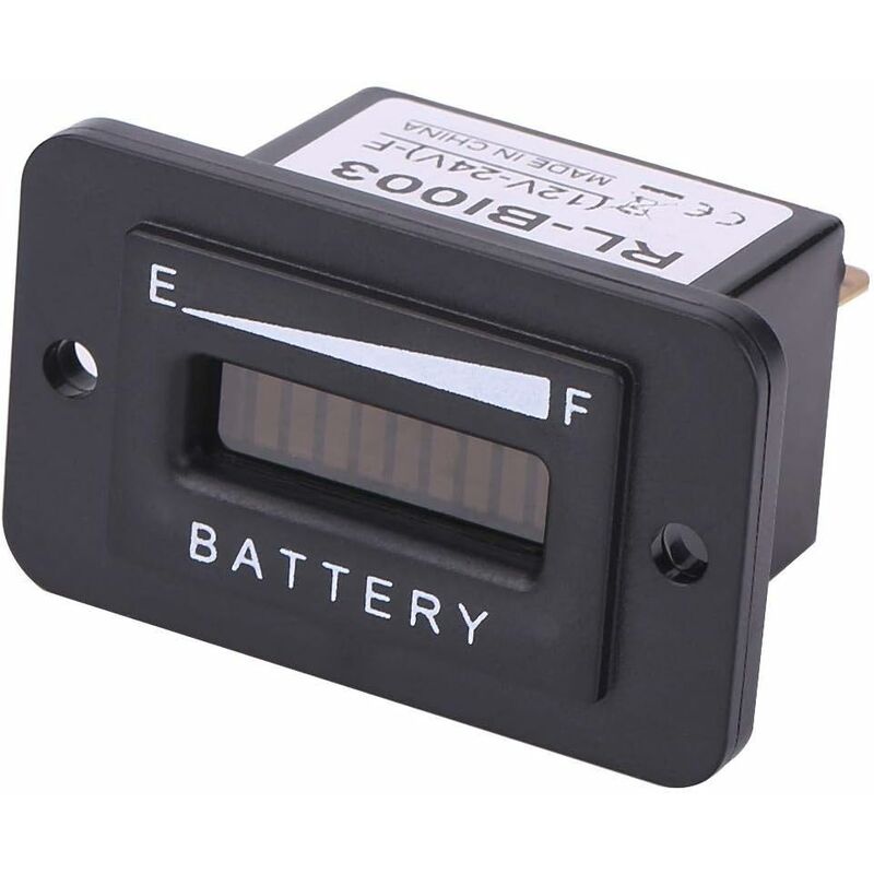 Jauge de batterie du chariot de golf Digital Digital, indicateur de charge  de l'indicateur d'état de charge 12V / 24V / 36V / 48V 2#