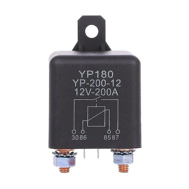 12V 200A Batterie de voiture Disjoncteur de télécommande Commutateur de  commande sans fil Relais de démarrage