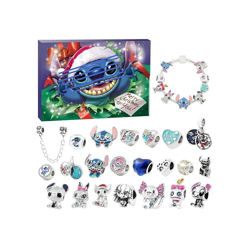 Calendrier De L'Avent Bijoux 2025 Pour Filles 6-13 Ans - 24 Surprises Bracelets, Colliers, Perles DIY