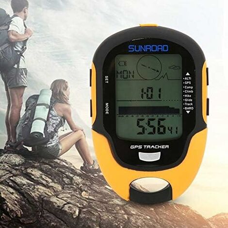 Altimètre GPS Multifonctionnel FR510 - Boussole Altimètre Température Humidité