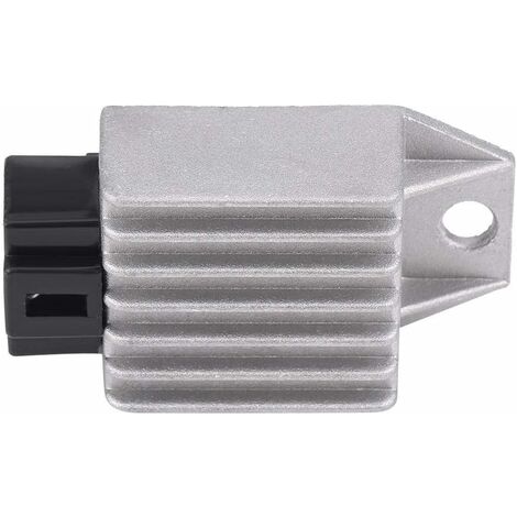 12V 4 Broches Régulateur de Tension Redresseur Régulateur de Prise Mâle Universel pour le Scooter GY6 Vélomoteur de 50cc à 150cc ATV