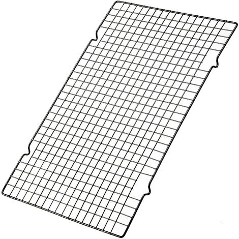 CREA Grille de cuisson robuste, grille de refroidissement et de cuisson en fil épais – Grille de refroidissement et de cuisson en fil épais passe au four et au gril pour rôtir, cuisiner, griller, séch