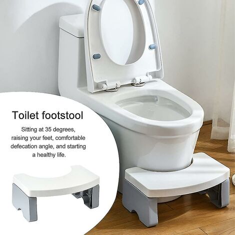 CREA Bathroom Folding Toilet Stool For Adults And Kids, Bathroom Squat ...