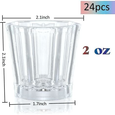Light Up Shot Glasses Set Of 24 Party Favors Adults Shot Cups