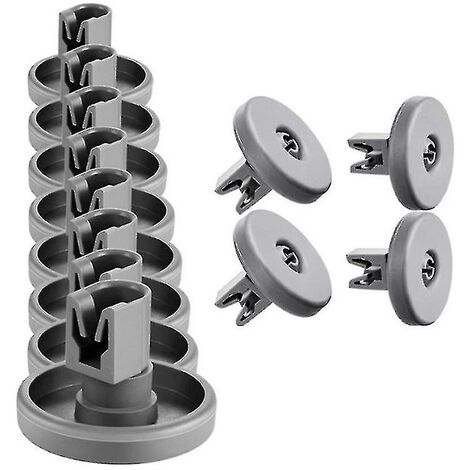 CREA 12pcs Dishwasher Wheels Lower Basket Wheels For Aeg Electrolux (1/4)