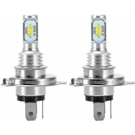 Kit d'ampoules de phare LED Super blanches Csp 2 X H4 9003 Hb2 6000k