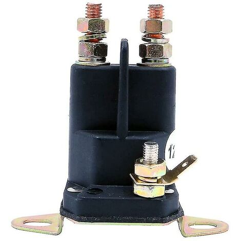 CREA Solénoïde de démarreur universel 12v 33-331, pour tondeuse à gazon, interrupteur magnétique, pièce à utiliser pour les accessoires (1/5)